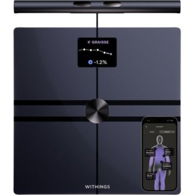 Pèse personne connecté WITHINGS BodyFit - Noir