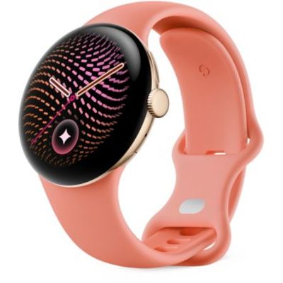 Google Pixel Watch 5 (41 mm) Montre connectée - Champagne/Rose, Wi-FI