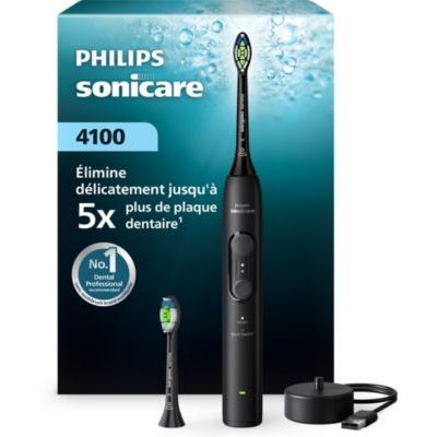 Brosse à dents électrique PHILIPS HX4042/52 Serie 4100 Noire