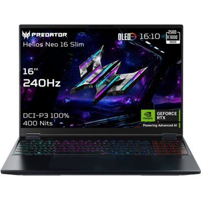 PC Gamer ACER PREDATOR PHN16S-71-72L8 16" Intel Core Ultra 7 255HX Nvidia GeForce RTX 5070 Ti 16 Go RAM DDR7 1 To