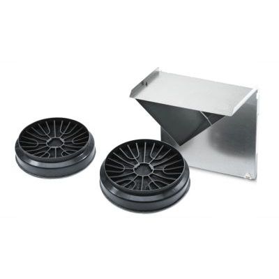 Bosch DHZ5275 Kit de recyclage pour Hotte, 2 filtres à charbon, diffuseur d'air