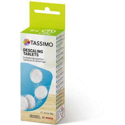 Bosch TCZ6004 Tassimo - Pastilles détartrantes | Tassimo Pastilles détartrantes avec 4 tablettes pour 2 processus de détartrage