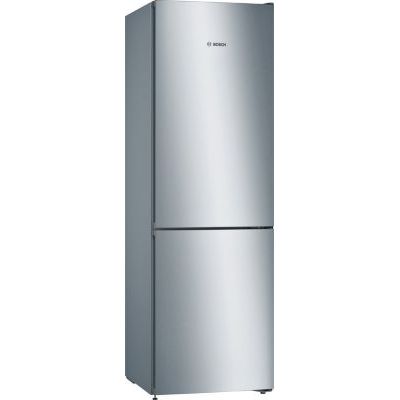 Bosch KGN36VLED Série 4 Réfrigérateur combiné pose-libre- 186 x 60 (H x L) | 326 L, Alarme d'ouverture de la porte, tiroirs VitaFresh XXL, Total NoFrost