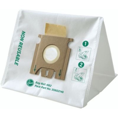 Hoover 35602146 H82 PureHepa Microfiber Dust Bags-4 Pack, 4 Pièces