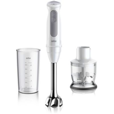 Braun MultiQuick 5 - Mixeur Plongeant 1000W avec Hachoir 350 Ml Blanc
