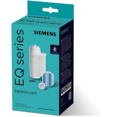Siemens Care set, tablettes de nettoyage et de détartrage, filtre à eau BRITA Intenza, spécialement conçues pour la gamme Siemens EQ, TZ80004A/B