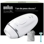 image produit Epilateur lumière pulsée BRAUN IPL PL1114 Silk-expert Mini, 1 teêt, 1 rasoir gillette Venus, 1 pochette