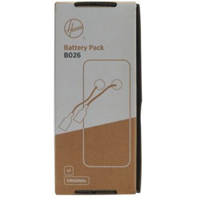 Hoover B026 Batterie Lithium 4000mAh pour HW5, Rechargeable, Noir