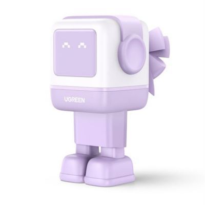 Chargeur UGREEN Robot 2ports USBC 1port USBA Violet 65W