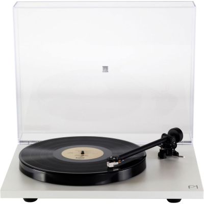 Platines vinyle hi-fi Rega Planar 1 Blanc mat Carbon MM
