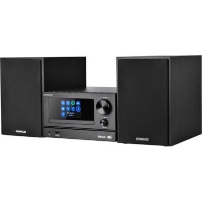 Kenwood M-7000S-B Microchaîne Noir avec Bluetooth, USB, CD et Radio Dab + FM