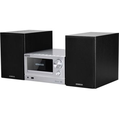 Kenwood M-7000S-S Micro chaîne Couleur Argent avec Bluetooth, USB, CD et Radio Dab + FM