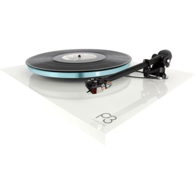 Platines vinyle hi-fi Rega Planar 3 Blanc laqué Nd3 MM