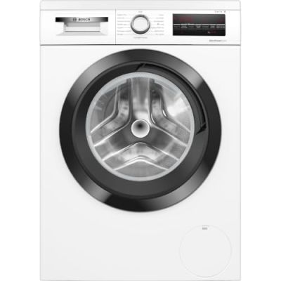 Bosch WUU28T18FR Série 6 - Lave-linge, pose-libre, Speed Perfect | Blanc, 8 kg, 1400 trs/min, Home Connect, Moteur induction SilentPowerDrive, ActiveWater, Système Vario Drum