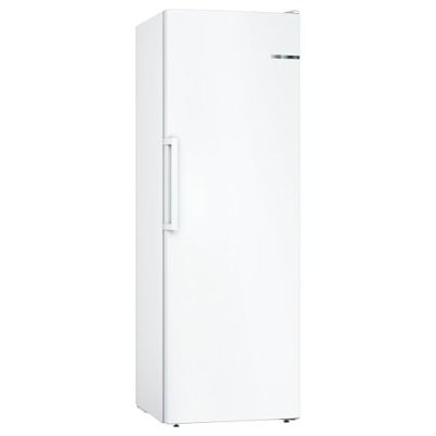 Bosch GSN33VWEP Série 4 - Congélateur armoire, pose-libre, No Frost | 176 x 60 cm, Blanc, 225 L, Technologie Multi Airflow, Alarme en cas de porte ouverte, Technologie Intelligent Inverter