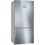 image produit Bosch KGN86AIDR Série 6 - Réfrigérateur combiné, pose-libre, éclairage LED | 186 x 86 cm, Inox anti-traces, NoFrost, VitaFresh, Vario Zone, tiroir de congélation Big Box
