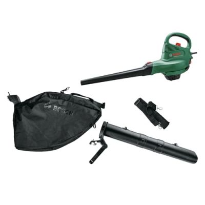 Bosch Aspirateur/Souffleur/Broyeur de Feuilles - UniversalGardenTidy 3000 | 3 000 W, sac de collecte de 50 L, vitesse variable, pour souffler, aspirer et broyer les feuilles