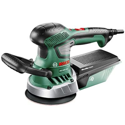 Bosch Ponceuse excentrique PEX 400 AE | Pour des surfaces de la plus haute qualité sans effort PEX 400 AE Ponceuse excentrique