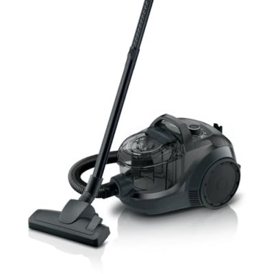 Aspirateur Traineau sans sac - BOSCH - BGC41Q69 - 600 W - ProSilence - 70 dB - Rouge