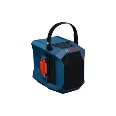Bosch Professional 18V System Enceinte Bluetooth sans-Fil GPB 18V-1 C (avec Couvre-Batterie)