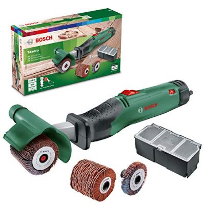 Bosch ponceuse multifonctions Texoro (250 W, 3 accessoires, coffret d’accessoires, dans carton)