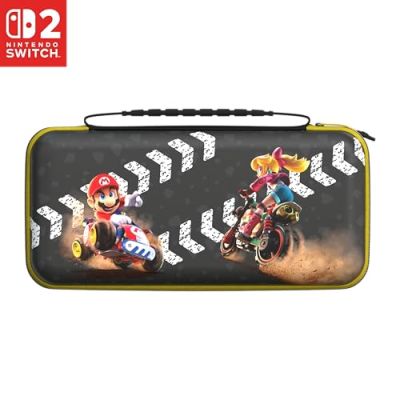 Turtle Beach PlayTrek Étui de Voyage Mario Kart sous Licence Officielle de Nintendo pour protéger Votre Nintendo Switch 2