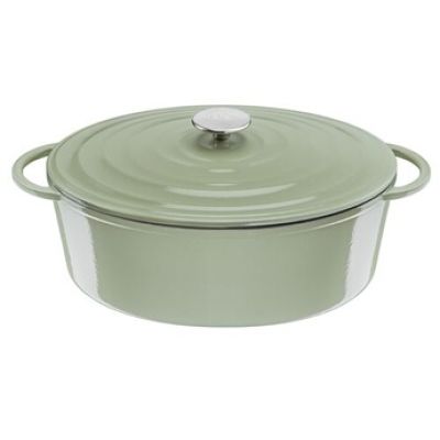 TEFAL LOV Cocotte ovale 34 cm Verte E2580604