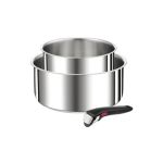 image produit Tefal Ingenio Preference, Lot de 2 Casseroles 16 et 20 cm, Acier Inoxydable
