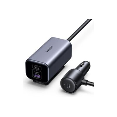 chargeur AC 3 ports+1 déporté 150w  Noir