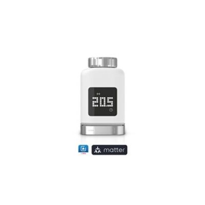 Bosch Smart Home Thermostat de radiateur II [+M], Thermostat Intelligent, Utilisation Flexible dans Le système Bosch Smart Home ou dans Les systèmes Matter de Plusieurs Fabricants
