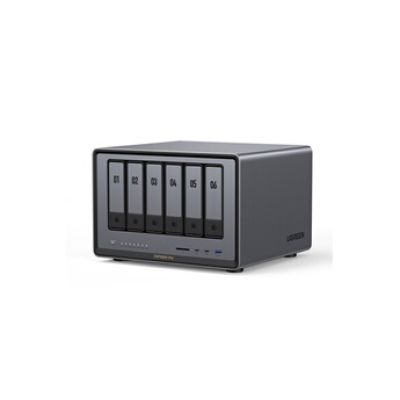6 baies DXP6800 Pro Gris anodisé