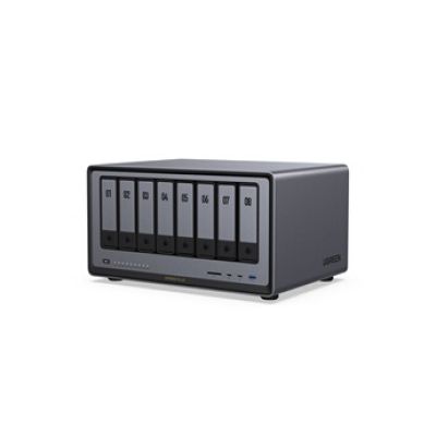 8 baies DXP8800 Plus Gris anodisé