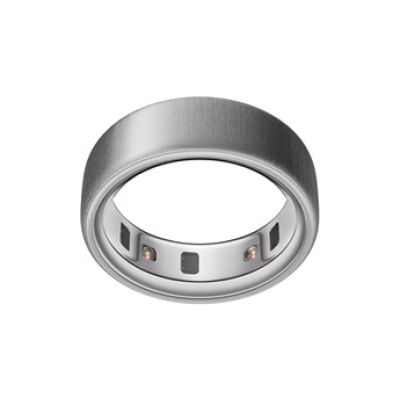 Ring 4 - Brushed Silver - Size 10