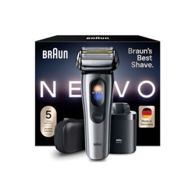 Rasoir électrique Braun Nevo15000C avec station d’entretien