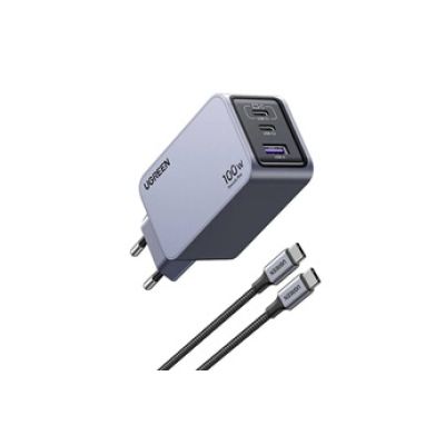 secteur 100W Gris anodisé