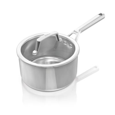 Ninja EverClad Casserole en acier inoxydable 18 cm avec couvercle