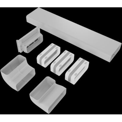 Kit cheminée évacuation HISENSE extraction/recyclage HIH HD4007