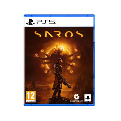 Sony, SAROS pour PlayStation 5, Jeu d'Action-Aventure Roguelike par Housemarque, Tir Cinématique, Optimisé pour PS5 Pro, Version Physique avec CD, en Français, 1 joueur, PEGI 12