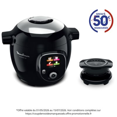Multicuiseur Airfryer Cookeo+ Extra Crisp CE85X8F0 MOULINEX