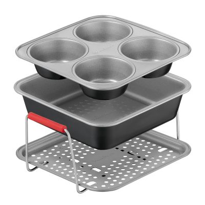 Moules 3 pièces Acier Dail Easy Air Fryer MOULINEX