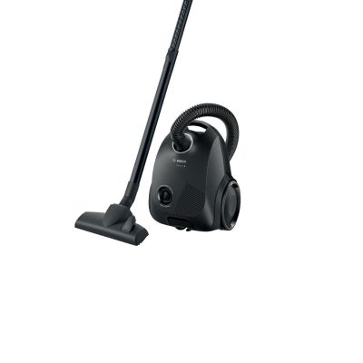 Aspirateur Robot BOSCH GL20S Noir - avec sac - 600 W - Niveau sonore 80 dB | Léger et facile à manipuler pour un nettoyage confortable et sans effort.