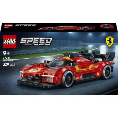 LEGO Speed Champions Ferrari 499P - Jouet Voiture de Course - Maquette STEM avec Minifigurine Collector de Pilote - Cadeau sur Le Thème du Sport Automobile pour Garçon dès 9 Ans ou Fan 77261