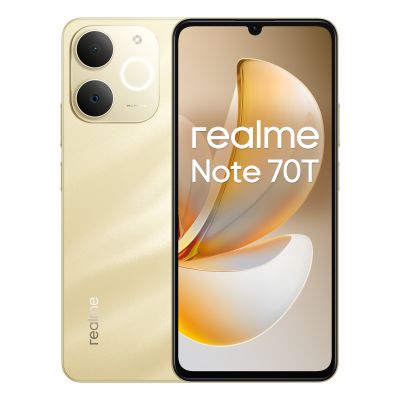 Smartphone Note 70T 128 Go Doré REALME