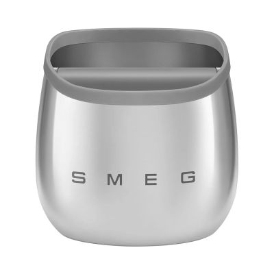 SMEG Accessoire Machine à café Expresso Knock Box inox /1 ECKB01