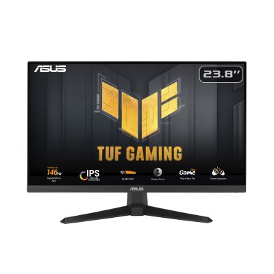 ASUS TUF Gaming VG249QE5A Moniteur de Jeu Full HD 23,8" 1920 x 1080 146 Hz IPS 1 ms Haut-parleurs intégrés – Noir