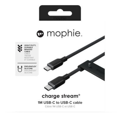 Câble de charge MOPHIE USB-C 1m Black chargestream