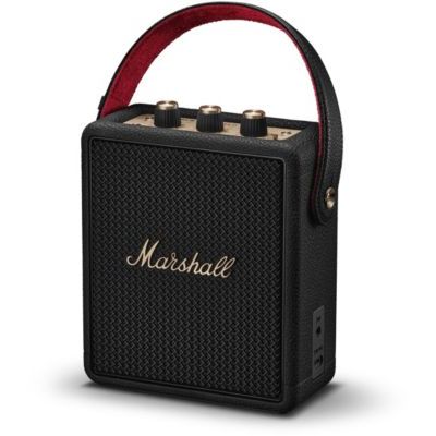 Marshall Stockwell III Enceinte Portable Bluetooth - Black and Brass
