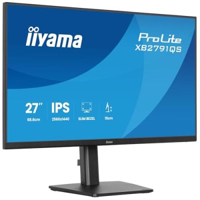iiyama XB2791QS-B1-27 IPS,2560x1440/75Hz,1H1DP, Has
