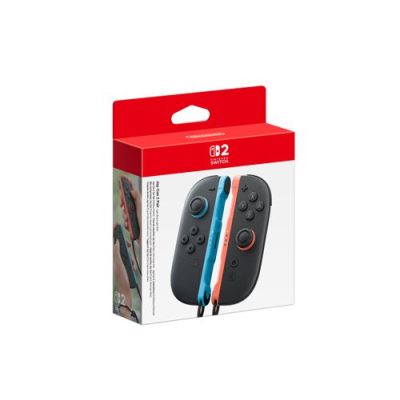 Nintendo Paire de manettes Joy-Con gauche bleu néon & droite rouge néon (batterie remplaçable par l'utilisateur)