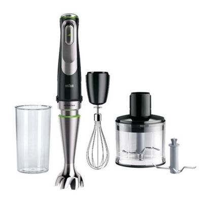 Pied mixeur Braun MQ9135XI 1200 W Noir et Argent